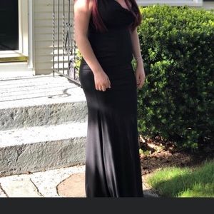Prom dress black